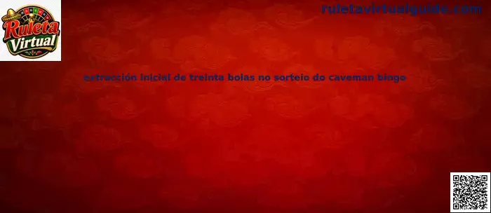 Extracción inicial Caveman Bingo