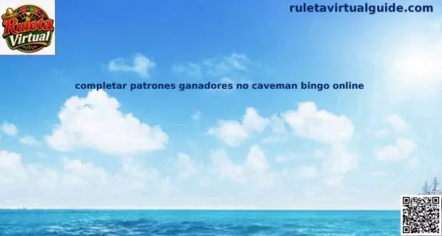 Caveman Bingo patrones ganadores
