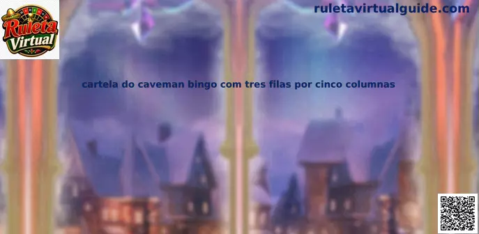 cartela bingo caveman 3x5
