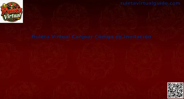 Canjear código de invitación en Ruleta Virtual México