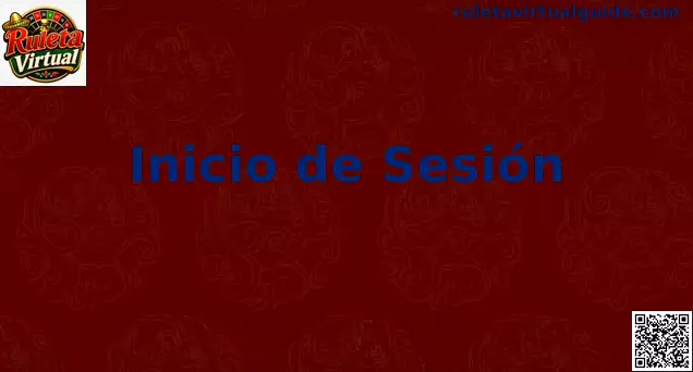 Inicio de Sesión en Ruleta Virtual