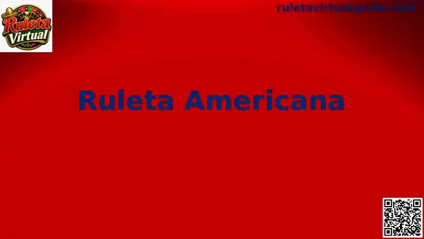 Mesa de Ruleta Americana Virtual con doble cero en México