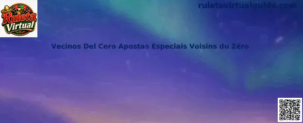 Vecinos Del Cero Apostas Especiais Voisins du Zéro en Ruleta Virtual