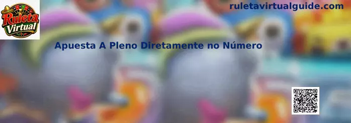 Apuesta directa en Ruleta Virtual