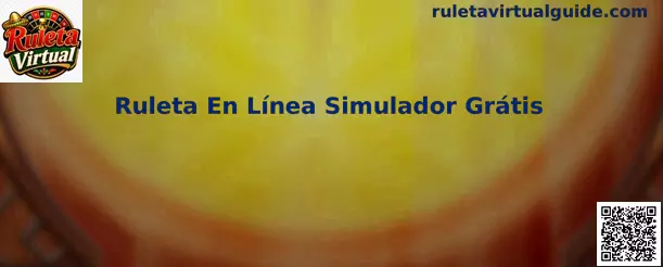 Ruleta En Línea Simulador Grátis