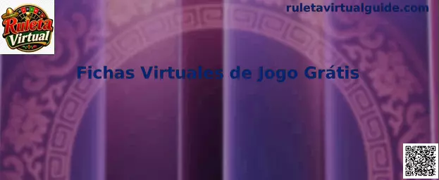 Fichas Virtuales de Jogo Grátis en una ruleta virtual