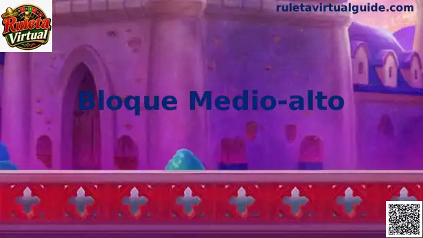 Estrategia de Bloque Medio-alto en Ruleta Virtual México