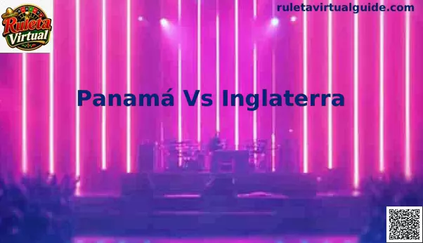 Panamá Vs Inglaterra análisis mundialista