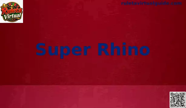 Super Rhino Ruleta Virtual