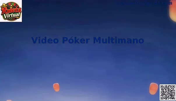 Pantalla de Video Póker Multimano con varias manos activas